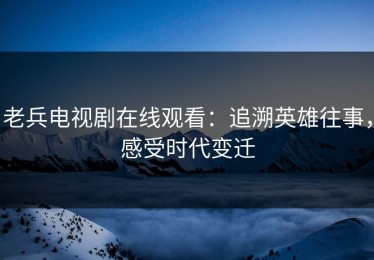老兵电视剧在线观看：追溯英雄往事，感受时代变迁