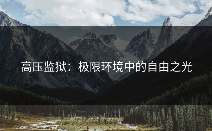 高压监狱：极限环境中的自由之光